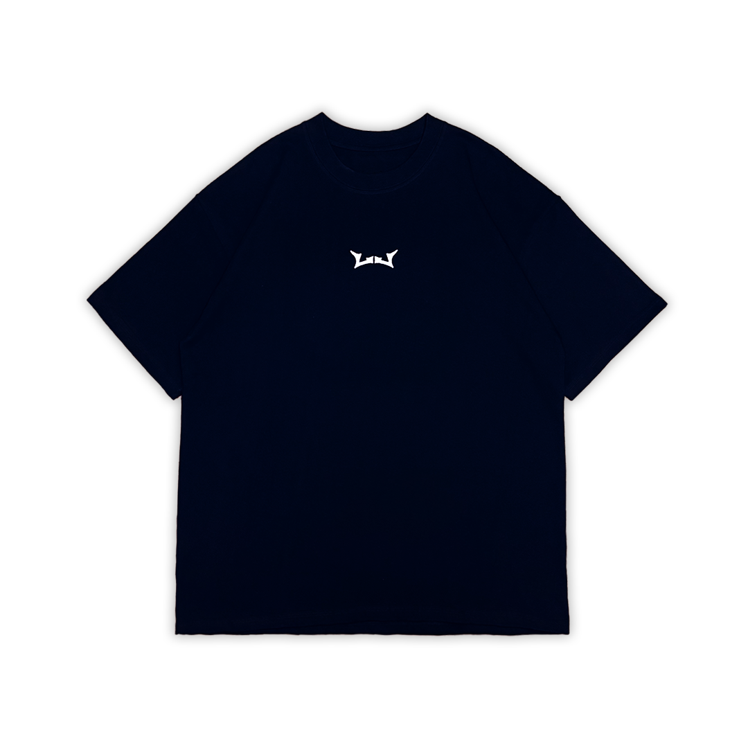 "Don’t Talk to Me During the Drop" Oversized Rave Tee | Black