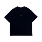 "I'm Not Here to Date I’m Here to Rave" Oversized Rave Tee | Black