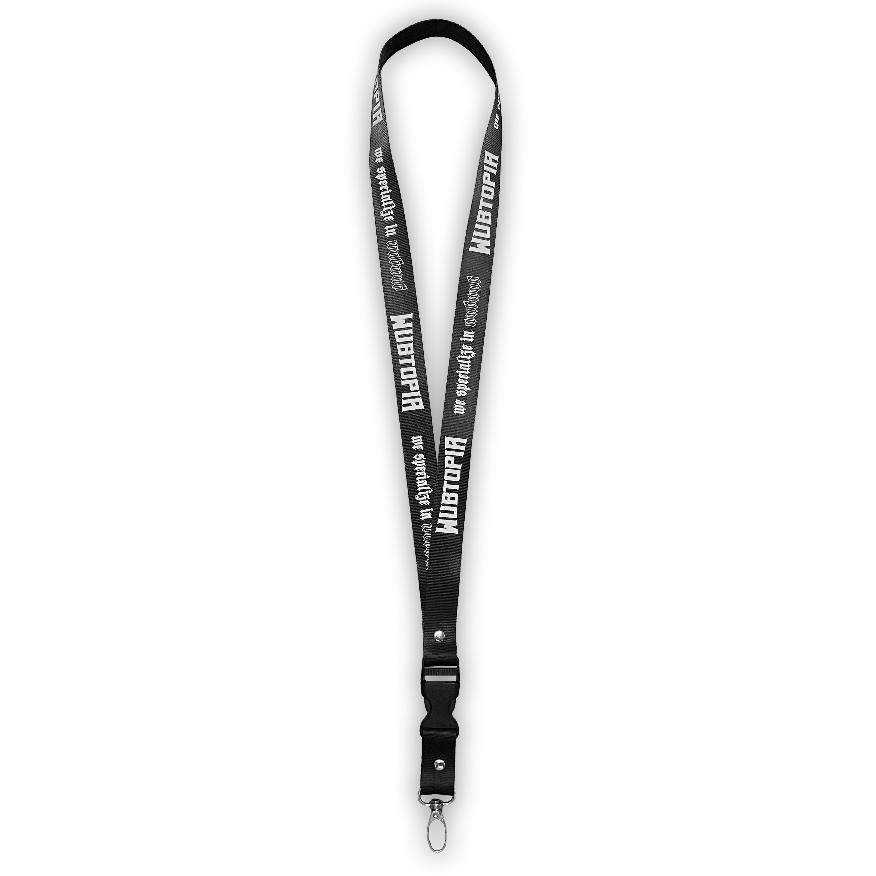 “wubwub” Lanyard | Black