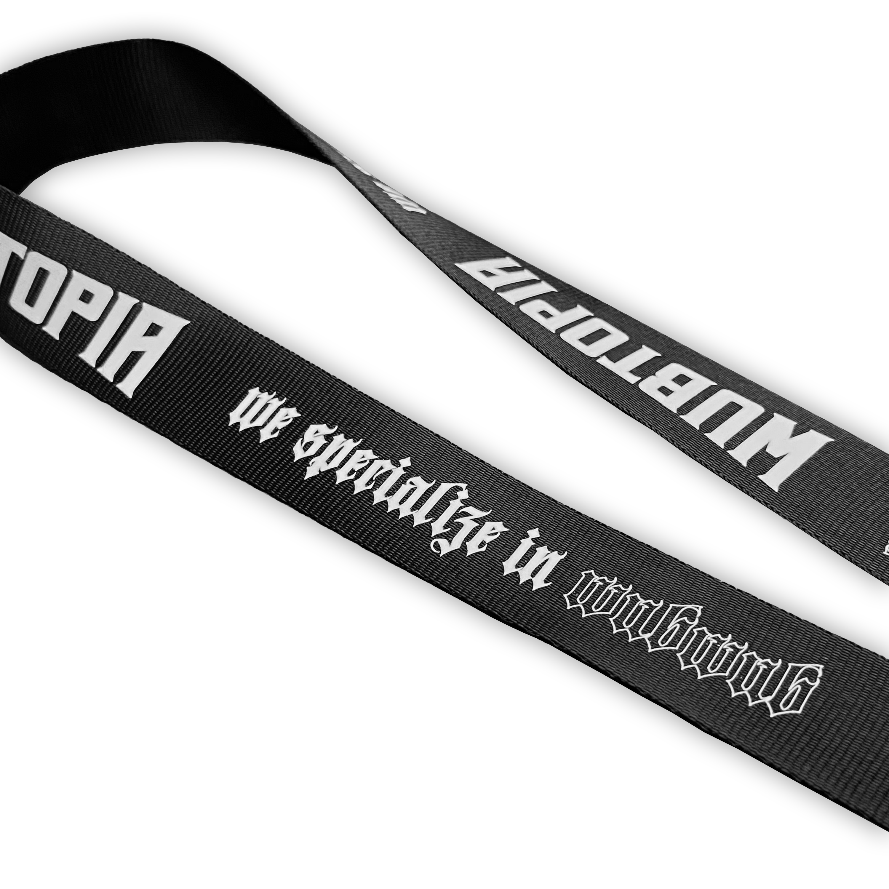 “wubwub” Lanyard | Black