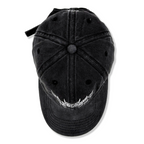 "Relentless" Washed Cap | Black