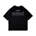 “wubwub” Oversized Tee | Black